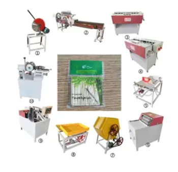 Automatic Bamboo Toothpick Production Line Manufacturing