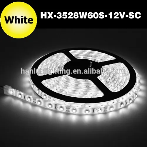 LED Strip 3528, led strip light 12v, LED tape light IP68 White