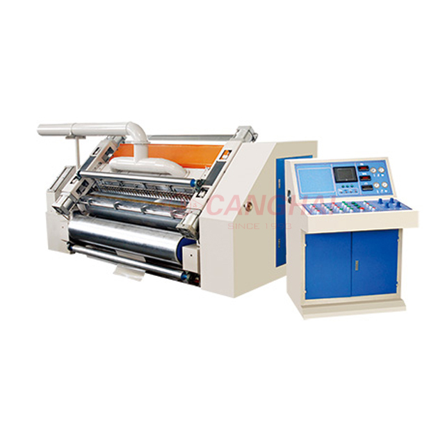 corrugated cardboard making B/E Flute single facer machine