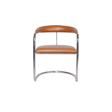 Anton Lorenz para cadeiras de jantar de couro Thonet