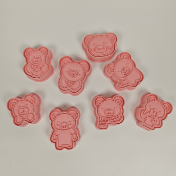 Christmas Cake Biscuit Stamp and Cookie Cutter Tools