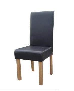 Leather dining chair