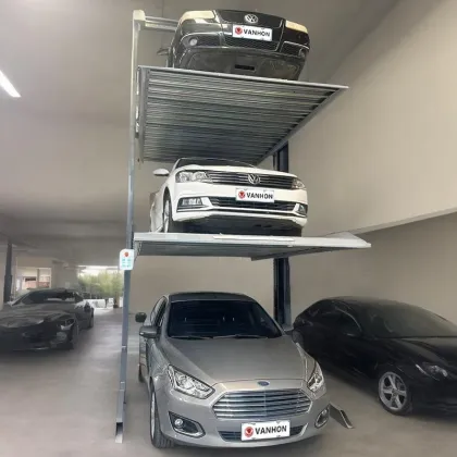 Triple-Level Vertical Parking Systems: Car Lift and Post Car Parking Equipment