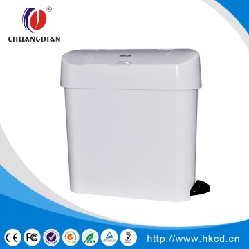 15L Foot pedal plastic waste Bin CD-7001A