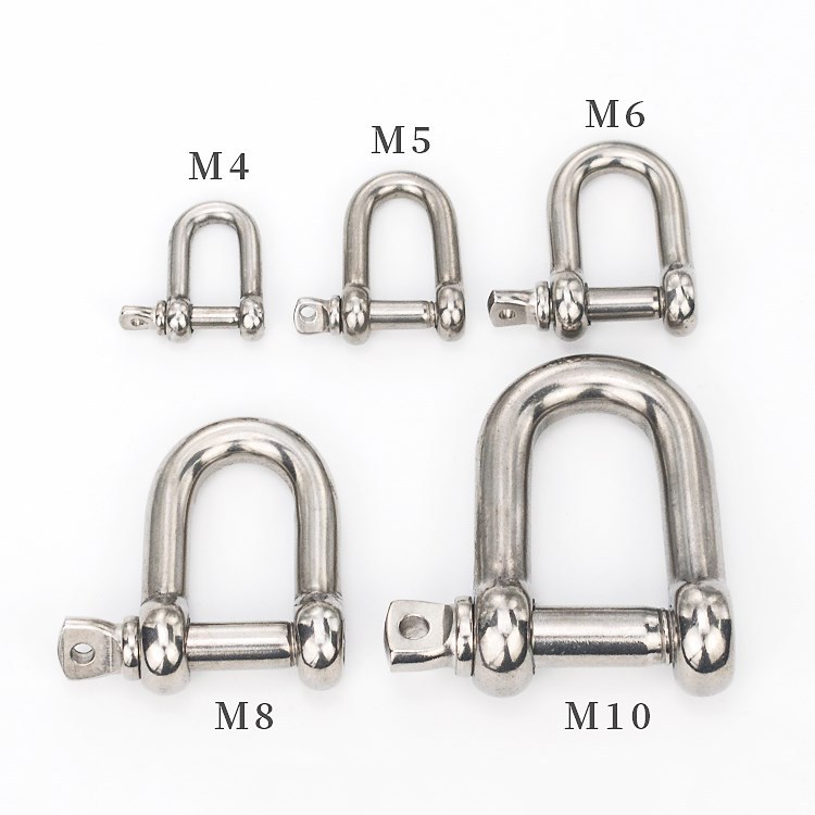 Product show of D shape shackle