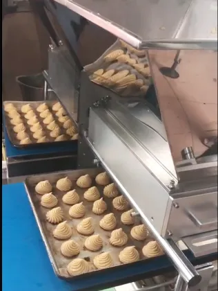 Double Color Fortune Cookie Machine: R&M Electrical Biscuit Maker for Sale