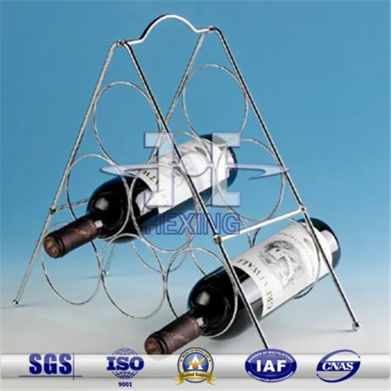 Metal Wine Bottle/Glass Holder