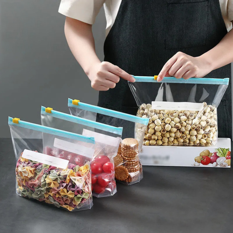 slider ziplock freezer bag