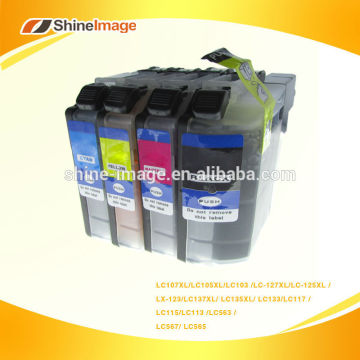 lc103 lc107 lc105 refillable ink cartridge for brother mfc-j2310
