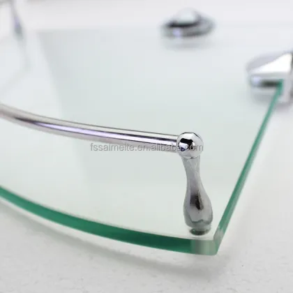 High-Quality Wall-Mounted Bathroom Accessories & Corner Glass Shelves