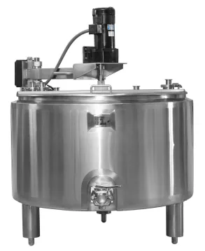 Automatic Mozzarella Cheese Making Machine 6000L - Small Scale Cheddar Cheese Equipment