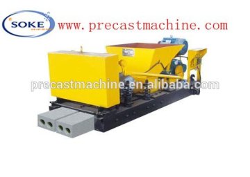 High production concrete T beam machine