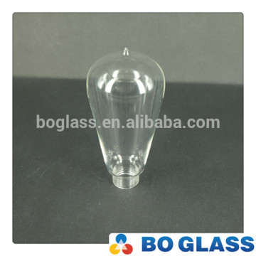 clear pyrex led glass bulb for lighting