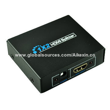 HDMI Splitter, 1*2, Supports 3D Video Format