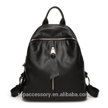 Cowhide Backpack Outdoor Rusksack Bag