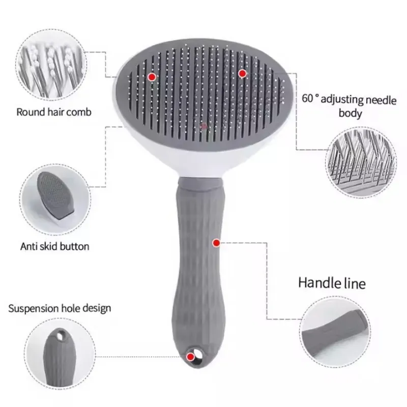 Stainless Steel Hair Remover for Cats and Dogs