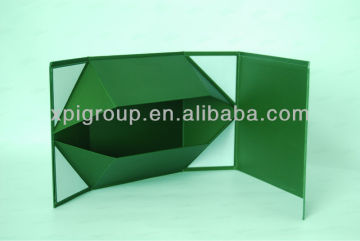 collapsible magnetic box can be shipped flat to save shipping costs