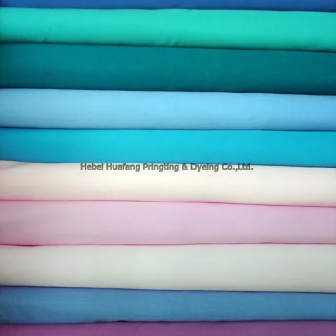 100% Polyester Dyed and White Fabric for Pocket