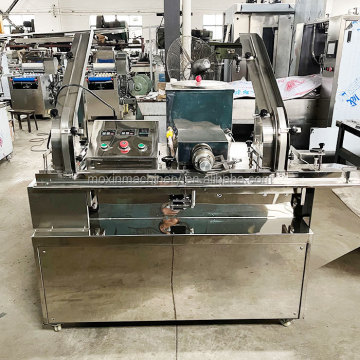 Moxin TDBGJX Double Lane Cream Biscuit Sandwiching Machine with Packing for Bakery and Restaurants