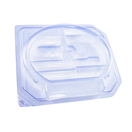 sterile pharmaceutical plastic medical supply packaging tray