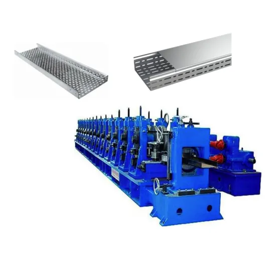 Cable Tray Roll Forming and Punching Machine