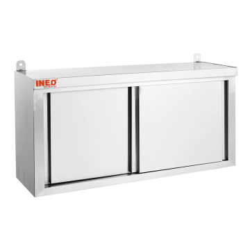 Stainless Steel Wall Kitchen Cabinets for Hotel Restaurants and Commercial Kitchens