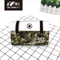 Crossing Crossing Crossing Fire Style Camuflage PU Cuero Bag Bag Cosmetic Bag Case y bolso Multifuncional Bolsa