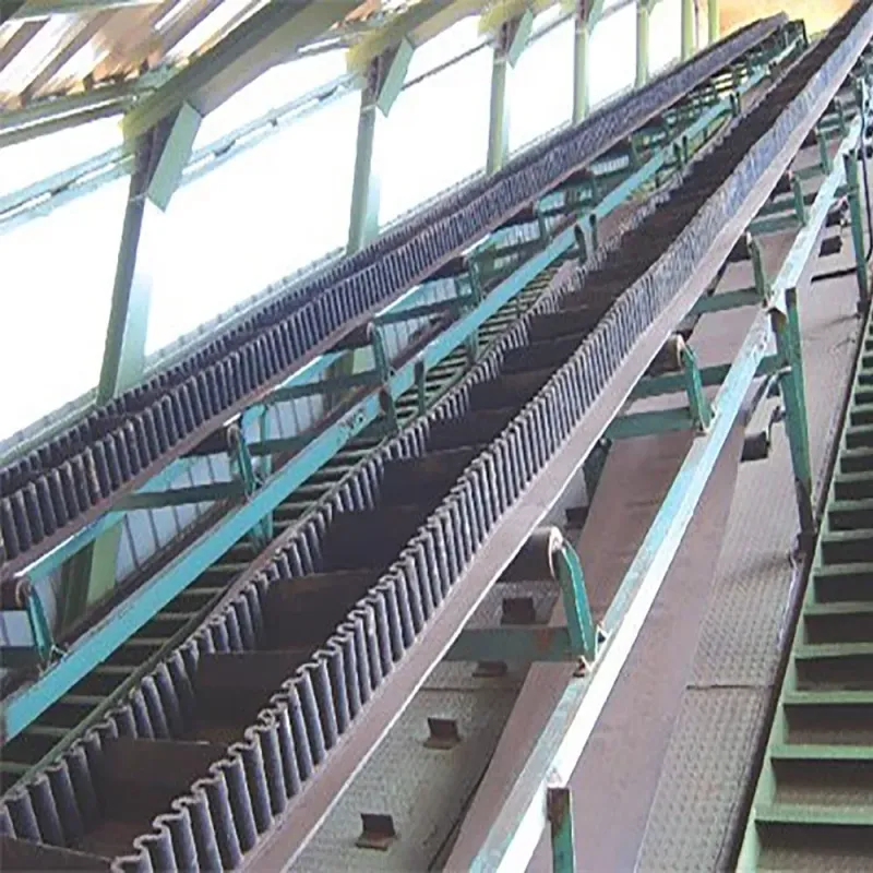 Inclined Sidewall Corrugated Belt Conveyor Factory