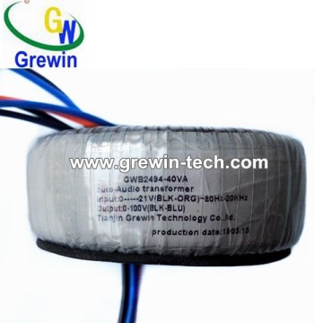 Audio Transformer 100W for Telecommunications 220V 380V Transformer