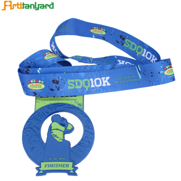 Promotional Printed Medal Lanyards