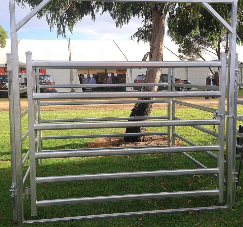 Galvanized Cattle Metal Fence Panel/ Heavy Duty Livestock Cattle Panel