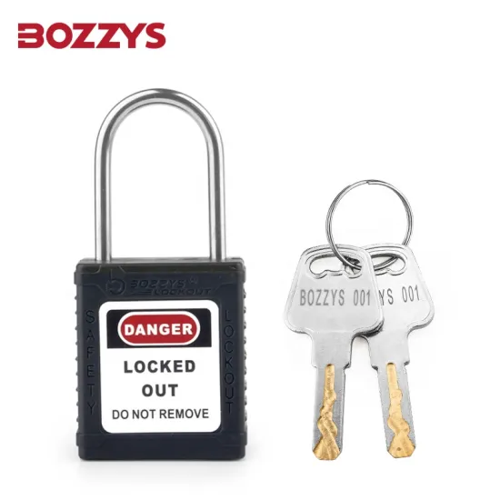 OEM Manufacturer Safety Padlock with Stainless Steel Shackle for Industrial Lockout-Tagout
