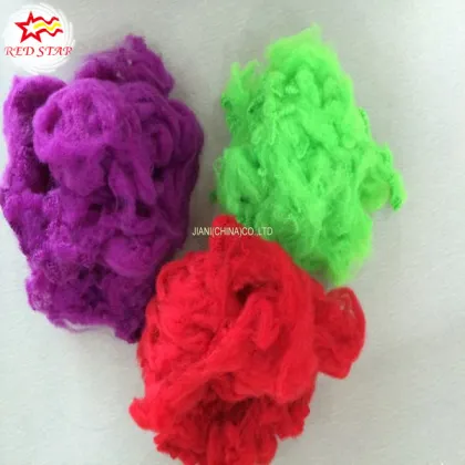 Color Polyester Fiber,virgin polyester staple fiber for spining filling,chemical fiber with competitive price