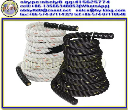 1.5" fitness ropes exercises , polyester power ropes , rope exercises for sale