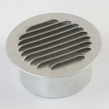 Round Soffit Vent Aluminum Wall External Air Louver