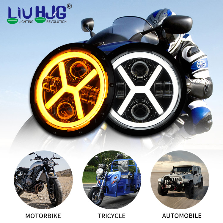 7 inch led motorcycle headlight