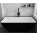 أسود مخصص الحجم بذقي حوض استحمام الأكريليك الصلب