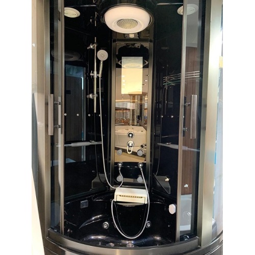 Two Sided Glass Shower Round Steam Shower Rooms with Jet Whirlpoo Massage