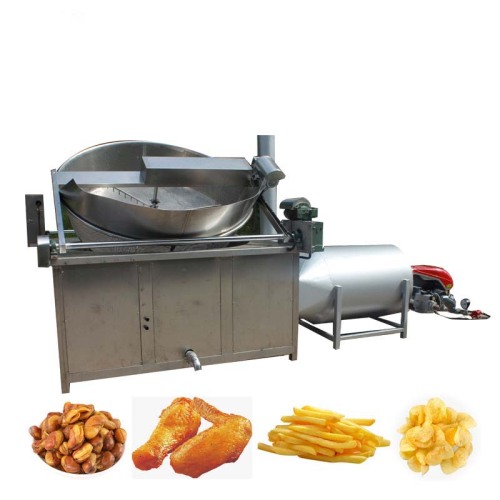 Cassava Chips Fryer Mesin