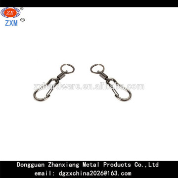 Black Outdoor Climbing Strong Pear Shaped Spring Hooks