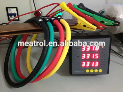 Adopting AC sampling technology single phase power meter PY80