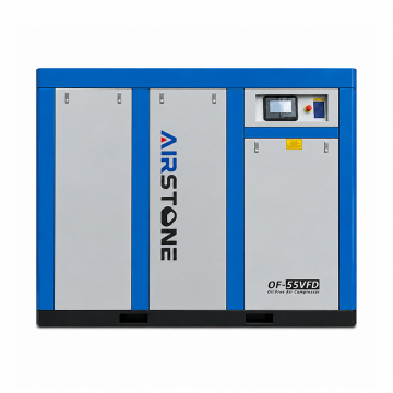 55KW 75HP Water Lubricated Oil Free Compressor