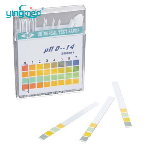 Asam tubuh alkali pH strip kertas uji universal