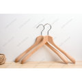 Luxury Customized Beech Wooden Clothes Suit Hanger