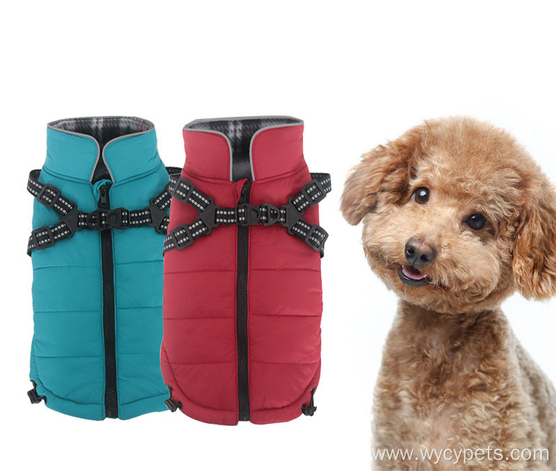 Thick Harness Hound Dog Jacket Pet Clothes