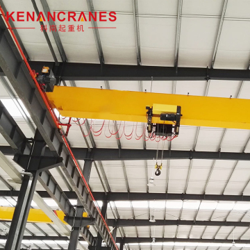 European Movable Electric Single Girder Overhead Crane - Stable Performance 1ton to 5ton