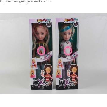 14\'\' Doll with Plastic Eyes(Four Styles Asst\'\')