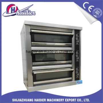 3 Decks Bakery Gas Oven Bread Baking Oven
