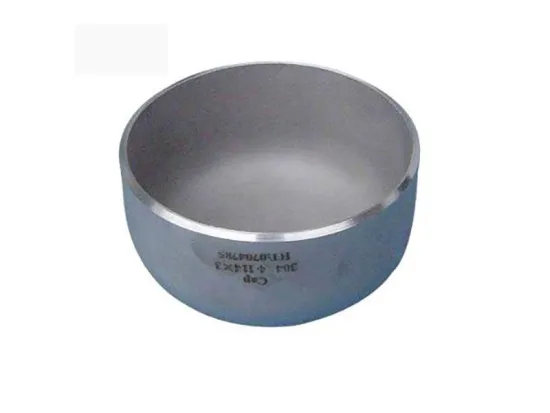 Butt weld pipe cap end