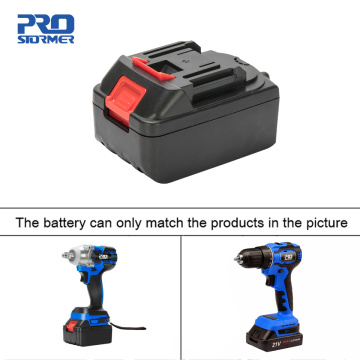 PROSTORMER Electric Wrench Battery 21V 4000mAh Fast Charging Li-ion Battery for 21V Cordless Wrench